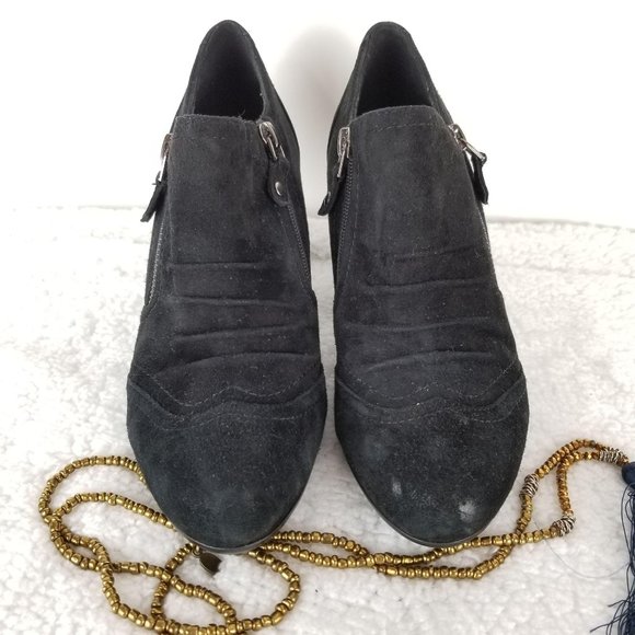 FRANCO FORTINI Womens Ankle Booties Sz 8《266》Oliver leather booties‎ - Picture 12 of 12